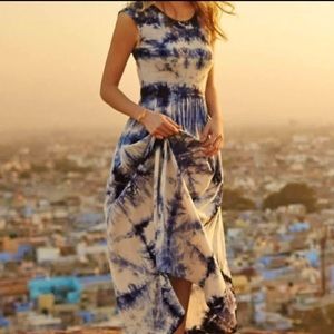 The Odells Skyscape Tie Dye Dress